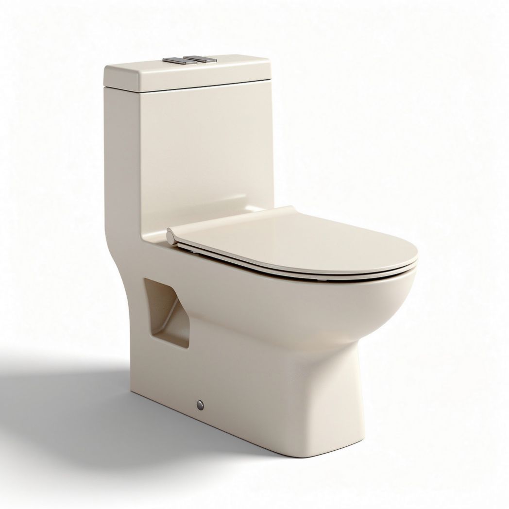 Hangtoilet in wit met geïntegreerde spoelfunctie en compact ontwerp 70 x 40 x 75cm